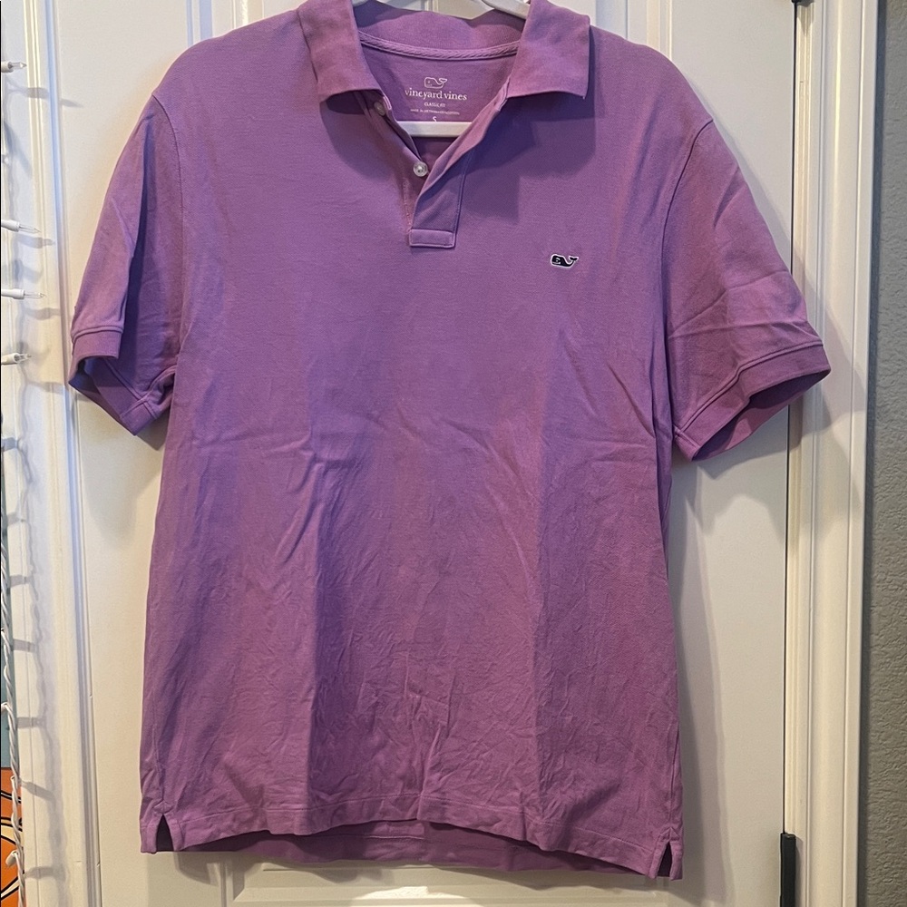 Vineyard Vines Men's Lavender Polo Shirt